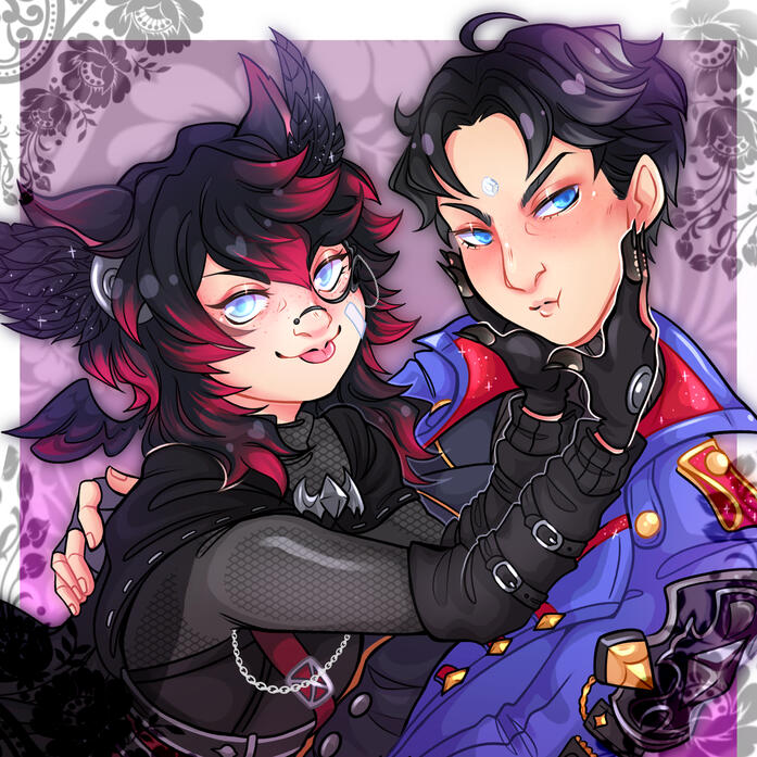Art by @lokihime.bsky.social