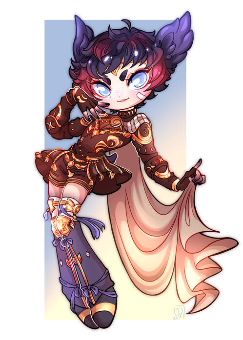 Art by @lokihime.bsky.social
